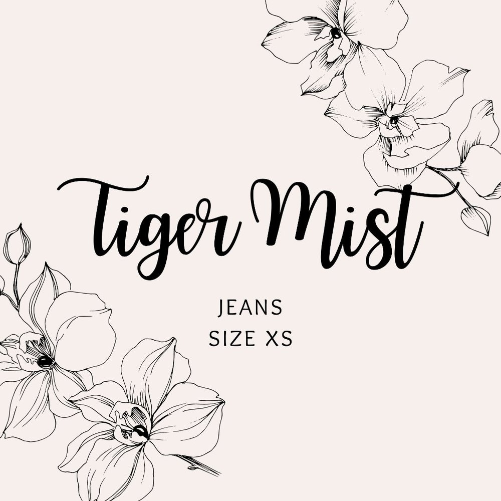 NWT Tiger Mist Swirl Jeans